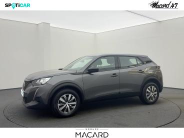 SPOTICAR Peugeot 2008 1.2 Puretech 100ch S&s Active Pack Occasion - Suv-4x4 Essence Gris Platinium (m) - Boe - 1203866356_1