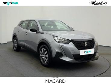 SPOTICAR Peugeot 2008 1.2 Puretech 100ch S&s Active Pack Occasion - Suv-4x4 Essence Gris Artense (m) - Boe - 1203872503_3