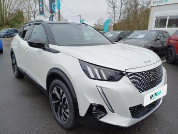 SPOTICAR Peugeot 2008 E-2008 136ch Gt Occasion - Suv-4x4 Electrique Blanc Nacré (n) - Morlaix - 1203876948_3