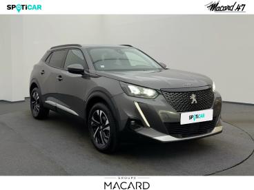 SPOTICAR Peugeot 2008 1.2 Puretech 130ch S&s Allure Business 7cv Occasion - Suv-4x4 Essence Gris Platinium (m) - Boe - 1203882944_3
