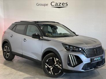 SPOTICAR Peugeot 2008 Hybrid 136 E-dcs6 Gt Occasion - Suv-4x4 Hybride Gris Clair - Bergerac - 1203893172_1