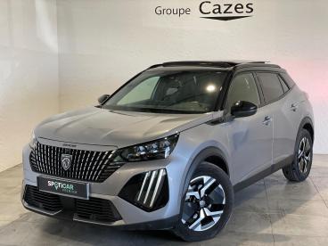 SPOTICAR Peugeot 2008 Hybrid 136 E-dcs6 Gt Occasion - Suv-4x4 Hybride Gris Clair - Bergerac - 1203893172_2