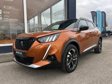 SPOTICAR Peugeot 2008 Puretech 130 S&s Eat8 Gt Occasion - Suv-4x4 Essence Orange - Montbrison - 1203907665_1