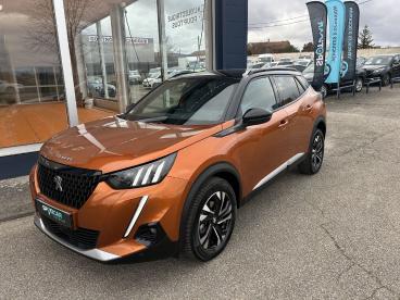 SPOTICAR Peugeot 2008 Puretech 130 S&s Eat8 Gt Occasion - Suv-4x4 Essence Orange - Montbrison - 1203907665_4