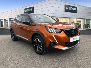 SPOTICAR Peugeot 2008 1.2 Puretech 130ch S&s Gt Eat8 Occasion - Suv-4x4 Essence Orange - La Tour D Aigues - 1203914326_3