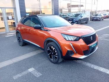 SPOTICAR Peugeot 2008 Puretech 130 S&s Eat8 Gt Occasion - Suv-4x4 Essence Orange - Sezanne - 1203934181_3