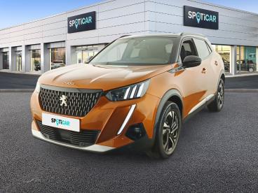 SPOTICAR Peugeot 2008 Puretech 130 S&s Bvm6 Gt Occasion - Suv-4x4 Essence Orange - Villeneuve d'ascq - 1203936491_1
