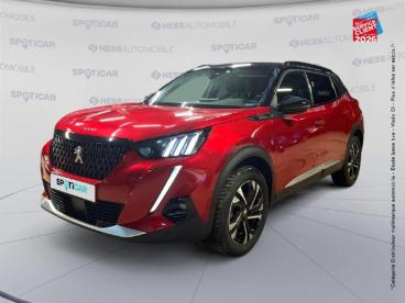 SPOTICAR Peugeot 2008 1.2 Puretech 130ch S&s Gt Line 124g Occasion - Suv-4x4 Essence Rouge Elixir (s) - Prix les mezieres - 1203938528_1