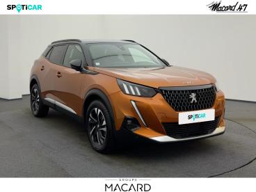 SPOTICAR Peugeot 2008 1.2 Puretech 130ch S&s Gt Eat8 Occasion - Suv-4x4 Essence Orange - Bias - 1203960760_3