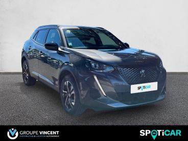 SPOTICAR Peugeot 2008 Allure Bluehdi 130  Eat8 Occasion - Suv-4x4 Diesel P. M. Gris Platinium - Saint Doulchard - 1203967894_3
