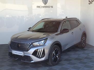 SPOTICAR Peugeot 2008 Hybrid 145 E-dcs6 Allure Occasion - Suv-4x4 Hybride Gris Clair - Treillieres - 1203969697_1