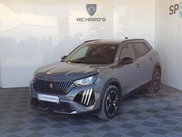 SPOTICAR Peugeot 2008 Hybrid 145 E-dcs6 Allure Occasion - Suv-4x4 Hybride Gris Foncé - Treillieres - 1203969698_1