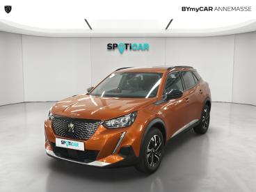 SPOTICAR Peugeot 2008 Puretech 100 S&s Bvm6 Allure Pack Occasion - Suv-4x4 Essence Orange - Annemasse - 1203974339_1