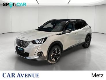 SPOTICAR Peugeot 2008 E-2008 136ch Gt Occasion - Suv-4x4 Electrique Blanc Nacré (n) - Metz - 1203976148_1