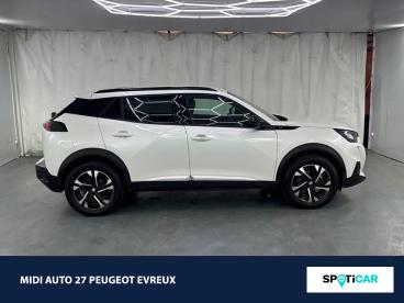 SPOTICAR Peugeot 2008 E-2008 136ch Allure Occasion - Suv-4x4 Electrique Blanc Nacré (n) - Normanville - 1203994131_4