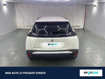 SPOTICAR Peugeot 2008 E-2008 136ch Allure Occasion - Suv-4x4 Electrique Blanc Nacré (n) - Normanville - 1203994131_5