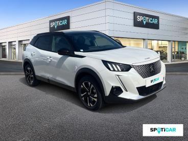SPOTICAR Peugeot 2008 Electrique 136 Ch Gt Occasion - Suv-4x4 Electrique Blanc - Dole - 1203994758_3