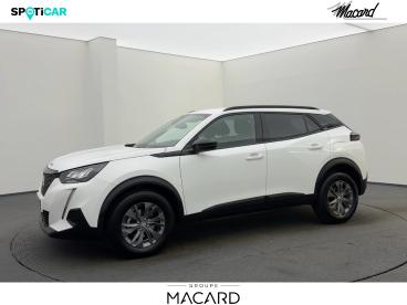 SPOTICAR Peugeot 2008 1.2 Puretech 100ch S&s Style Occasion - Suv-4x4 Essence Blanc Banquise (o) - Montauban - 1204001930_1