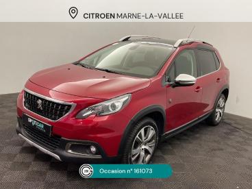 SPOTICAR Peugeot 2008 1.2 Puretech 110ch S&s Eat6 Crossway Occasion - Suv-4x4 Essence Rouge Fonce - Montevrain - 1204002194_1