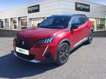 SPOTICAR Peugeot 2008 Electrique 136 Ch Gt Occasion - Suv-4x4 Electrique Rouge - Ales - 1204008300_1