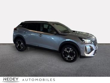 SPOTICAR Peugeot 2008 1.2 Hybrid 136ch Allure E-dcs6 Occasion - Suv-4x4 Hybride Gris Artense (m) - Belfort - 1204008950_3