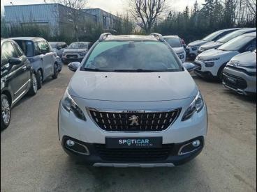 SPOTICAR Peugeot 2008 1.2 Puretech 110ch Crossway S&s Occasion - Suv-4x4 Essence Blanc Nacré - Vert Saint Denis - 1204035767_3