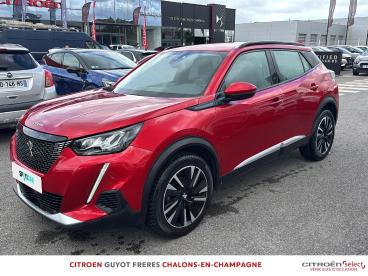 SPOTICAR Peugeot 2008 1.2 Puretech 130ch S&s Allure Eat8 Occasion - Suv-4x4 Essence Rouge Elixir (s) - Saint Memmie - 1204037952_1