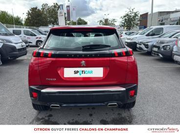 SPOTICAR Peugeot 2008 1.2 Puretech 130ch S&s Allure Eat8 Occasion - Suv-4x4 Essence Rouge Elixir (s) - Saint Memmie - 1204037952_5