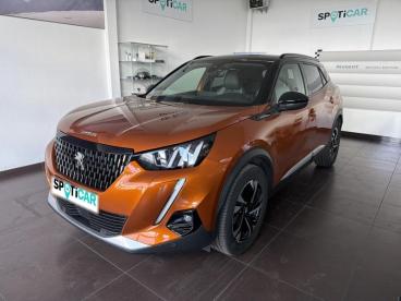 SPOTICAR Peugeot 2008 1.2 Puretech 130ch S&s Gt Line Eat8 7cv Occasion - Suv-4x4 Essence Orange Fusion (m) - Saint Flour - 1204051283_2