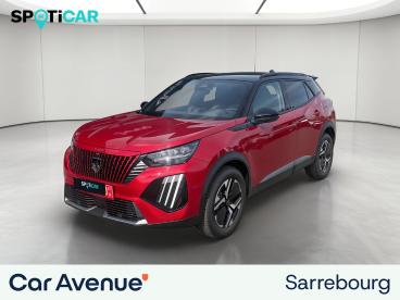 SPOTICAR Peugeot 2008 Hybrid 145 E-dcs6 Gt Occasion - Suv-4x4 Hybride Rouge - Sarrebourg - 1204052002_1