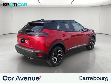 SPOTICAR Peugeot 2008 Hybrid 145 E-dcs6 Gt Occasion - Suv-4x4 Hybride Rouge - Sarrebourg - 1204052002_5