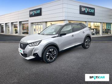 SPOTICAR Peugeot 2008 Puretech 130 S&s Eat8 Gt Occasion - Suv-4x4 Essence Gris - Chateaubernard - 1204075255_1