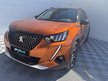 SPOTICAR Peugeot 2008 Puretech 130 S&s Gt Line Occasion - Suv-4x4 Essence Orange - Meyzieu - 1204083038_1