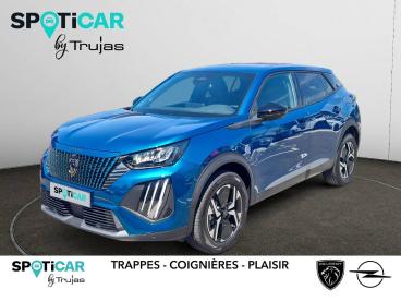 SPOTICAR Peugeot 2008 Hybrid 110 E-dcs6 Allure Occasion - Suv-4x4 Essence Bleu - Plaisir - 1204109003_1