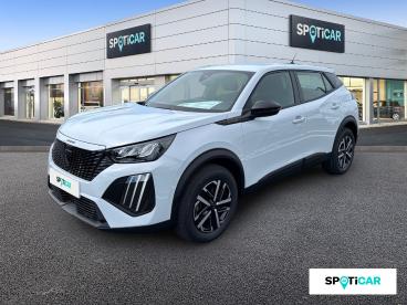 SPOTICAR Peugeot 2008 Electrique 50 Kwh 136 Ch Style Occasion - Suv-4x4 Electrique Blanc - Saint Georges De Didonne - 1204112357_1