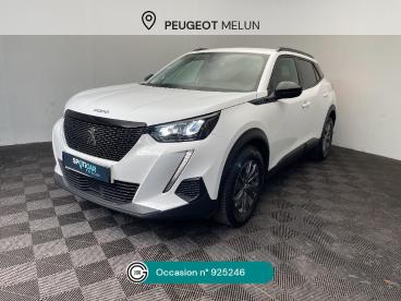 SPOTICAR Peugeot 2008 Puretech 100 S&s Bvm6 Style Occasion - Suv-4x4 Essence Teinte Opaque Blanc Banquise - Cesson - 1204118323_1
