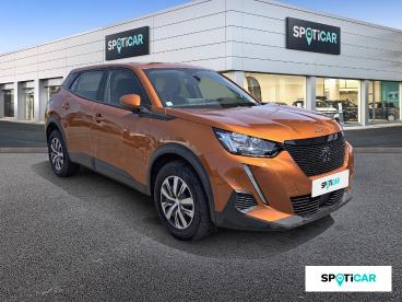 SPOTICAR Peugeot 2008 Puretech 100 S&s Bvm6 Active Occasion - Suv-4x4 Essence Orange - Fontenay Le Comte - 1204136647_3