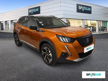 SPOTICAR Peugeot 2008 Puretech 130 S&s Eat8 Gt Occasion - Suv-4x4 Essence Orange - Beaune - 1204136756_5