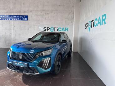 SPOTICAR Peugeot 2008 1.2 Hybrid 145ch Gt E-dcs6 Occasion - Suv-4x4 Hybride Bleu - Aurillac - 1204145567_1
