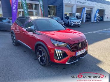 SPOTICAR Peugeot 2008 1.2 Puretech 130ch S&s Gt Eat8 Occasion - Suv-4x4 Essence Rouge Elixir (s) - Romorantin - 1204148938_2