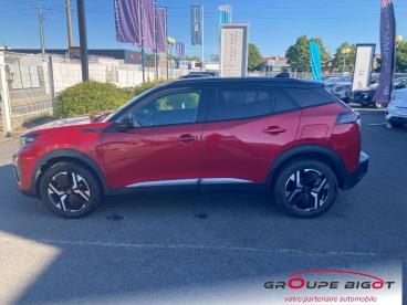 SPOTICAR Peugeot 2008 1.2 Puretech 130ch S&s Gt Eat8 Occasion - Suv-4x4 Essence Rouge Elixir (s) - Romorantin - 1204148938_5