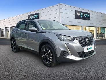 SPOTICAR Peugeot 2008 Bluehdi 100 S&s Bvm6 Allure Occasion - Suv-4x4 Diesel Gris Clair - Saint Leonard - 1204156312_3