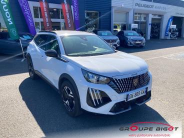 SPOTICAR Peugeot 2008 1.2 Puretech 130ch S&s Allure Eat8 Occasion - Suv-4x4 Essence Blanc Nacré (n) - Romorantin - 1204157221_2