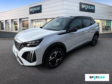 SPOTICAR Peugeot 2008 Puretech 130 S&s Eat8 Gt Occasion - Suv-4x4 Essence Blanc - Orange - 1204237332_1