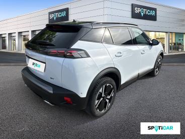 SPOTICAR Peugeot 2008 Puretech 130 S&s Eat8 Gt Occasion - Suv-4x4 Essence Blanc - Orange - 1204237332_3