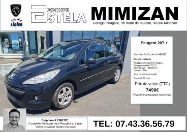 SPOTICAR Peugeot 207 1.475 Occasion - Citadine Essence Autre - Mimizan - 1204054568_1