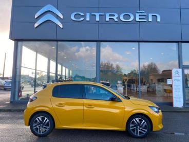 SPOTICAR Peugeot 208 Puretech 100 S&s Allure Occasion - Citadine Essence Jaune - Vannes - 1202619648_1