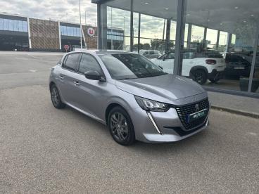 SPOTICAR Peugeot 208 Puretech 100 S&s Eat8 Style Occasion - Citadine Essence Gris Clair - Vannes - 1202778625_2