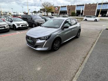 SPOTICAR Peugeot 208 Puretech 100 S&s Eat8 Style Occasion - Citadine Essence Gris Clair - Vannes - 1202778625_4