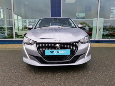 SPOTICAR Peugeot 208 Puretech 100 S&s Eat8 Active Business Occasion - Citadine Essence Gris Clair - Auzebosc - 1203336865_2